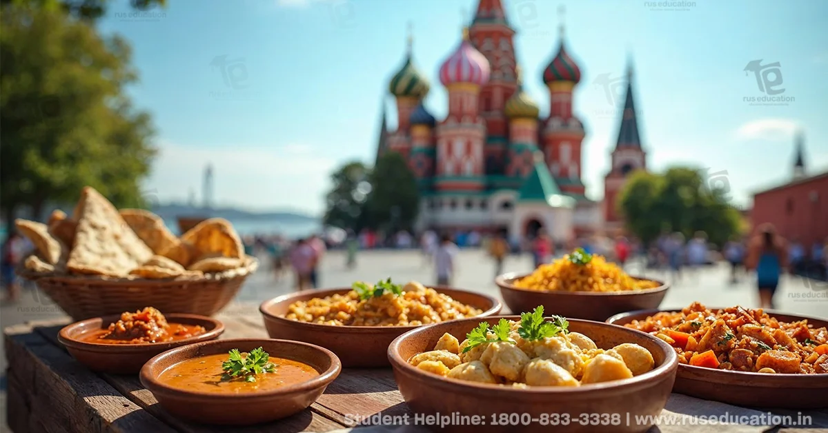 Discover Authentic Indian Food Options While Studying MBBS in Russia!